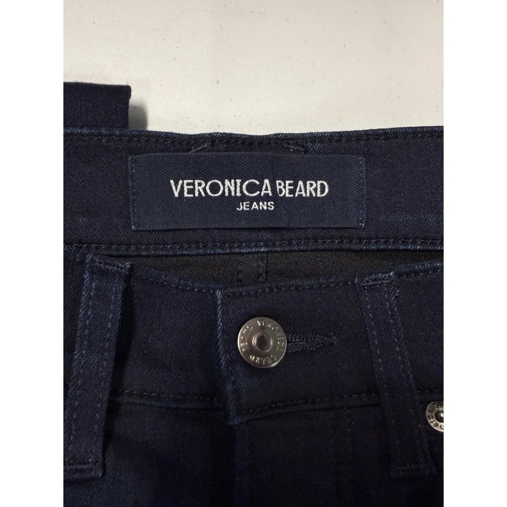 Veronica Beard Beverly Skinny Flare Jeans Women's 28 High Rise Stretch Denim - Picture 6 of 14